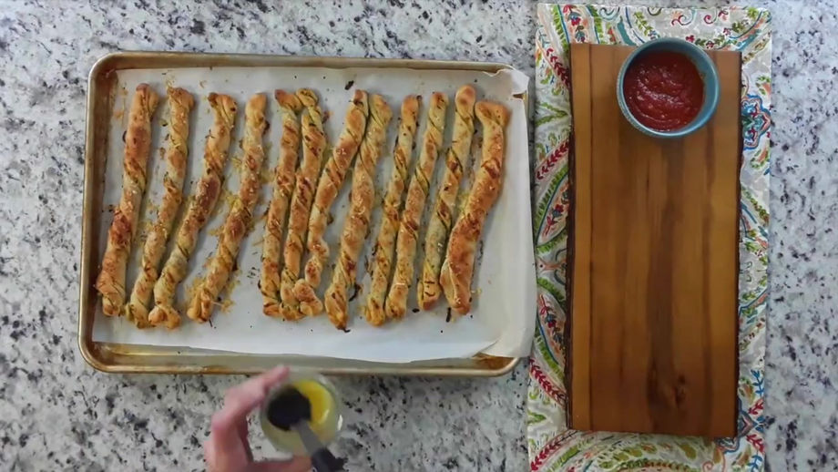 Parm Pesto Twists